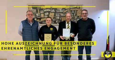 Hohe Auszeichnung für besonderes ehrenamtliches Engagement