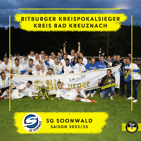 SG Soonwald - Kreispokalsieger 2023 - Bad Kreuznach