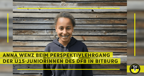 Anna Wenz beim Perspektivlehrgang in Bitburg