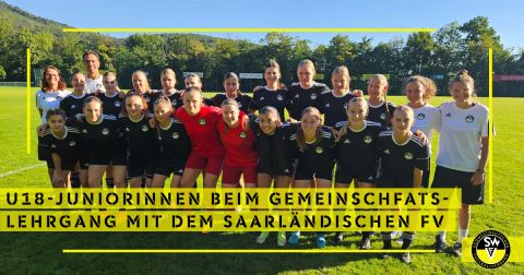 U18-Juniorinnen des SWFV (Jahrgang 2006 und 2007)