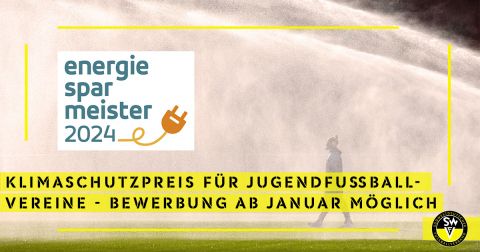 Klimaschutzpreis für Jugendfußballvereine