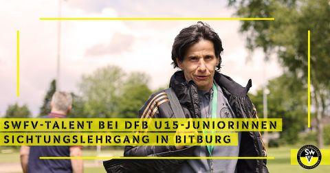 Jana Wiese beim Sichtungslehrgang