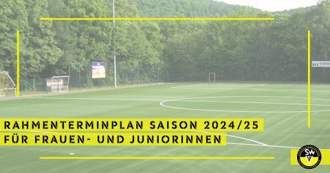 Rahmenterminplan Frauenfußball SWFV