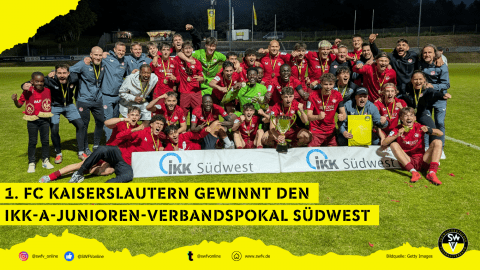 Mannschaftsfoto 1. FC Kaiserslautern