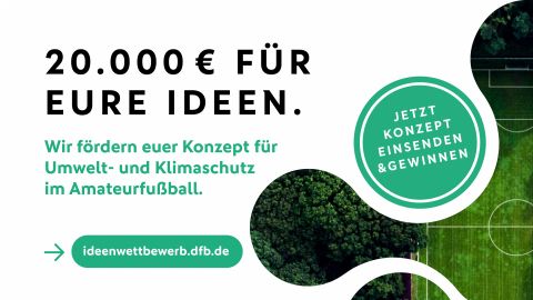 Anstoß für Grün