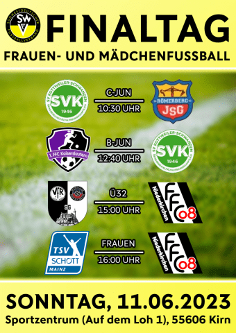 Finaltag im Frauen- und Mädchenfußball des SWFV