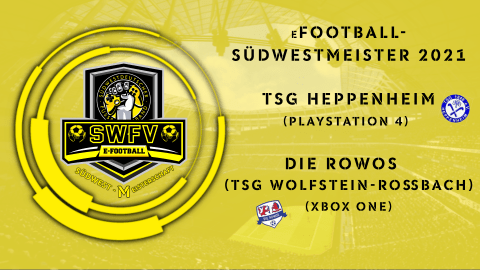 Gewinner Südewstmeisterschaften eFOOTBALL