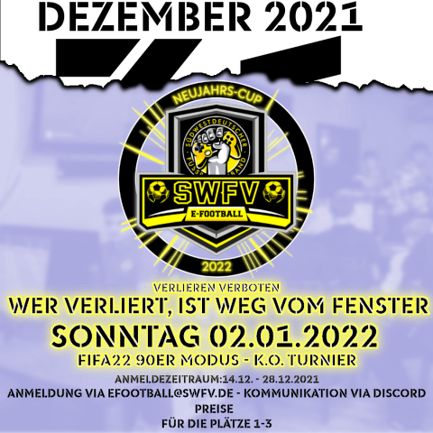 SWFV-Neujahrscup eFOOTBALL