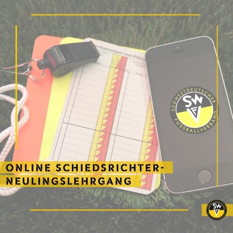Schiedsrichter-Ausbildung online