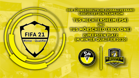 Sieger der Winter Qualifier Runde des SWFV