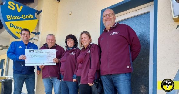 SC Kirn Sulzbach übergibt 4000 Euro an Verein