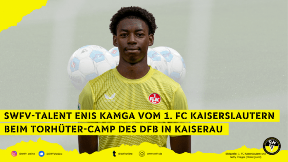 Enis Kampga vom 1. FC Kaiserslautern
