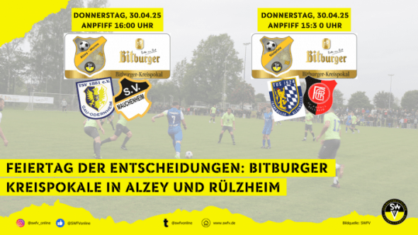 Bitburger Kreispokalendspiele
