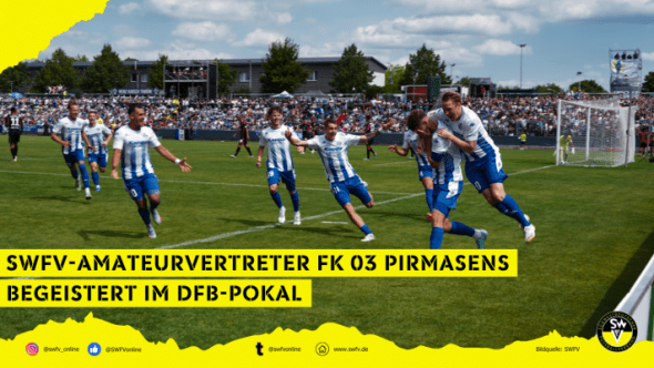 Jubel nach dem Tor durch Yannick Griess