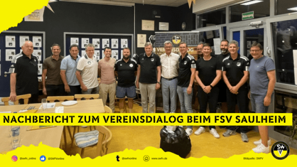 Vereinsdialog beim FSV Saulheim