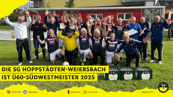 Die Siegermannschaft des SG Hoppstädten-Weiersbach