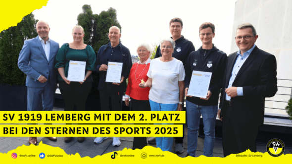 SV Lemberg beim Sterne des Sports
