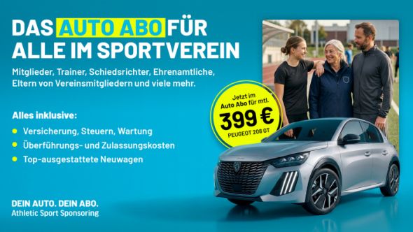 Peugeot 208 GT – 399 € monatlich