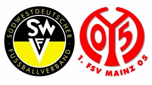 Logos der Beiden Vereine Mainz 05 und SWFV
