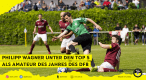 Philipp Wagner (SV Lemberg in grün) beim Relegationsspiel zur Bezirksliga gegen SV Gundersweiler