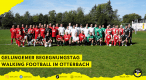 Die Teilnehmenden beim Walking Football in Otterbach