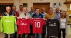 Die SpVgg Bad Bergzabern gewinnt einen Trikotsatz von Bitburger im Rahmen des Kreispokalendspiels 2019 des Kreises Südpfalz Gewinner des Bitburger Trikotsatzes 2019 - SpVgg Bad Bergzabern