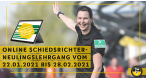 Schiedsrichter Online-Ausbildung