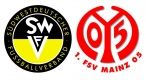 Logos der Beiden Vereine Mainz 05 und SWFV