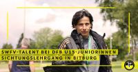 Jana Wiese beim Sichtungslehrgang