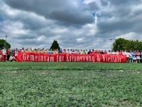 Banner Erinnerungstag im deutschen Fußball