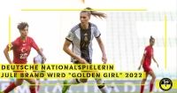 Jule Brand wird „Golden Girl“ 2022