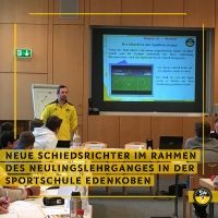 Schiedsrichter Neulingslehrgang