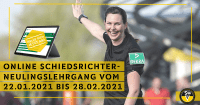Schiedsrichter Online-Ausbildung