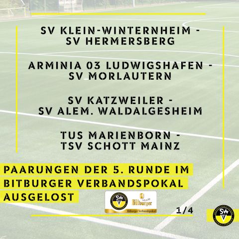 Bitburger Verbandspokal 2023/24