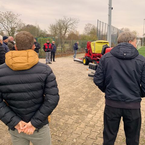 Kunststoffrasen Fachseminar beim FV Neuburg
