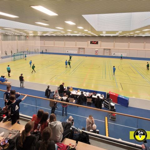 Fritz-Walter-Cup 2024 in der Barbarossahalle in Kaiserslautern Landesfinale Fritz-Walter-Cup 2024