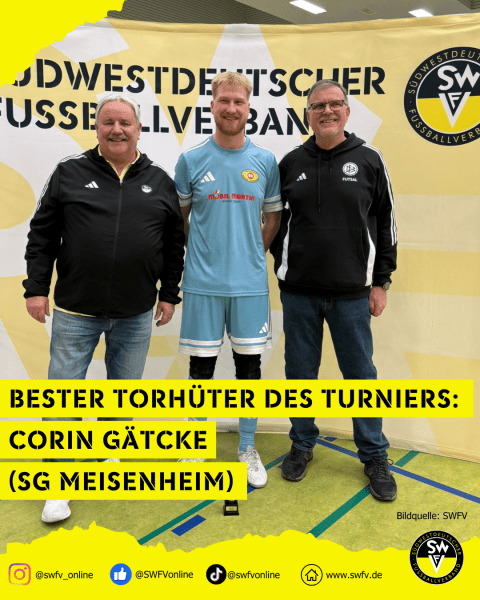 Bester Torhüter - Corin Gätcke