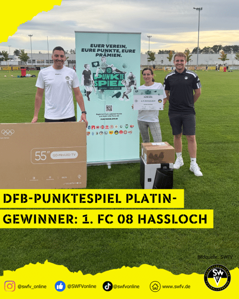 1. FC 08 Hassloch DFB Punktespiel Platin