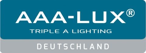AAA-LUX ist Hersteller von LED-Flutlichtsystemen für Hochmastlösungen. Die Hauptgeschäftsbereiche bilden dabei allgemeine Sportanlagen und Stadien. Die dimmbaren Beleuchtungssysteme von AAA-Lux bieten die Möglichkeit, Energie zu sparen und CO2-Emissionen und Wartungskosten zu reduzieren. AAA Lux Logo