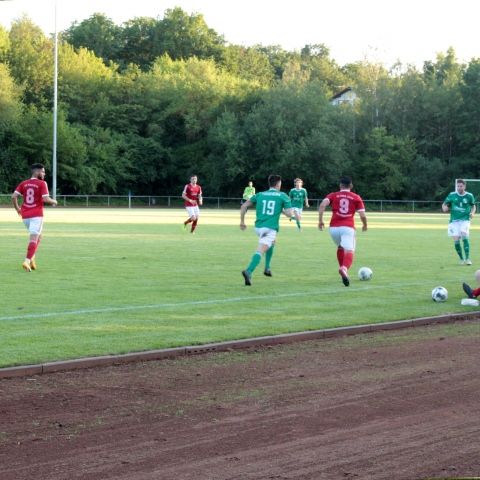 Spielszene beim Kreispokalendspiel 