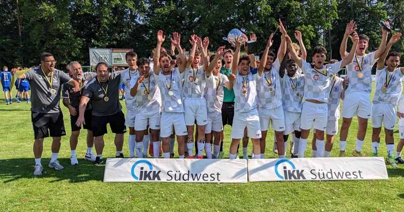 Gewinner des IKK-B-Junioren Verbandspokal 2023: SV Gonsenheim