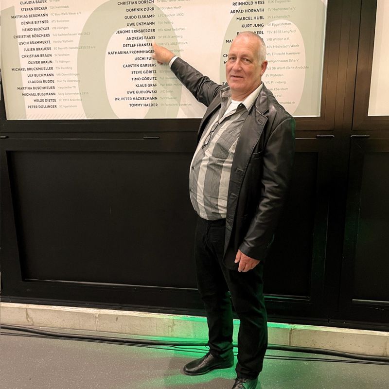 Club 100 Ehrung in Dortmund - Andreas Fass
