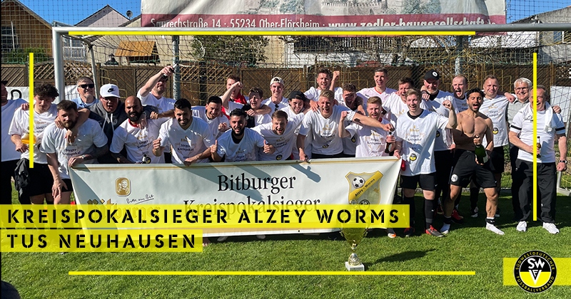 Bitburger Kreispokalendspiel 2021-22 Alzey-Worms