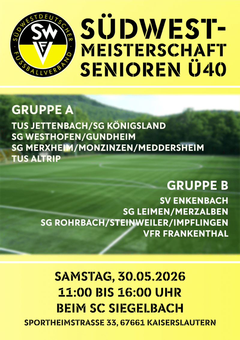 Ü40 Südwestmeisterschaft